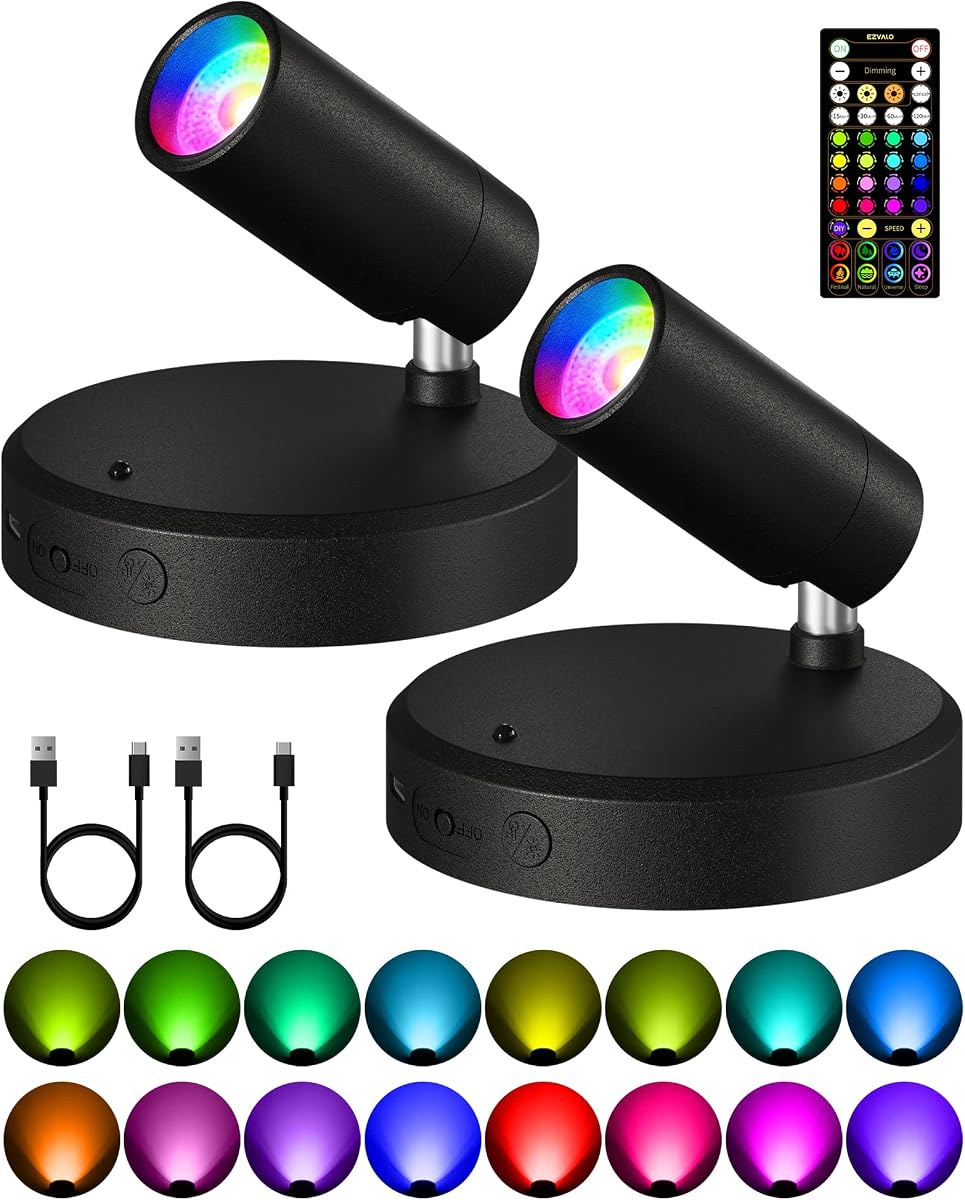 EZVALO RGB Indoor Spotlights
