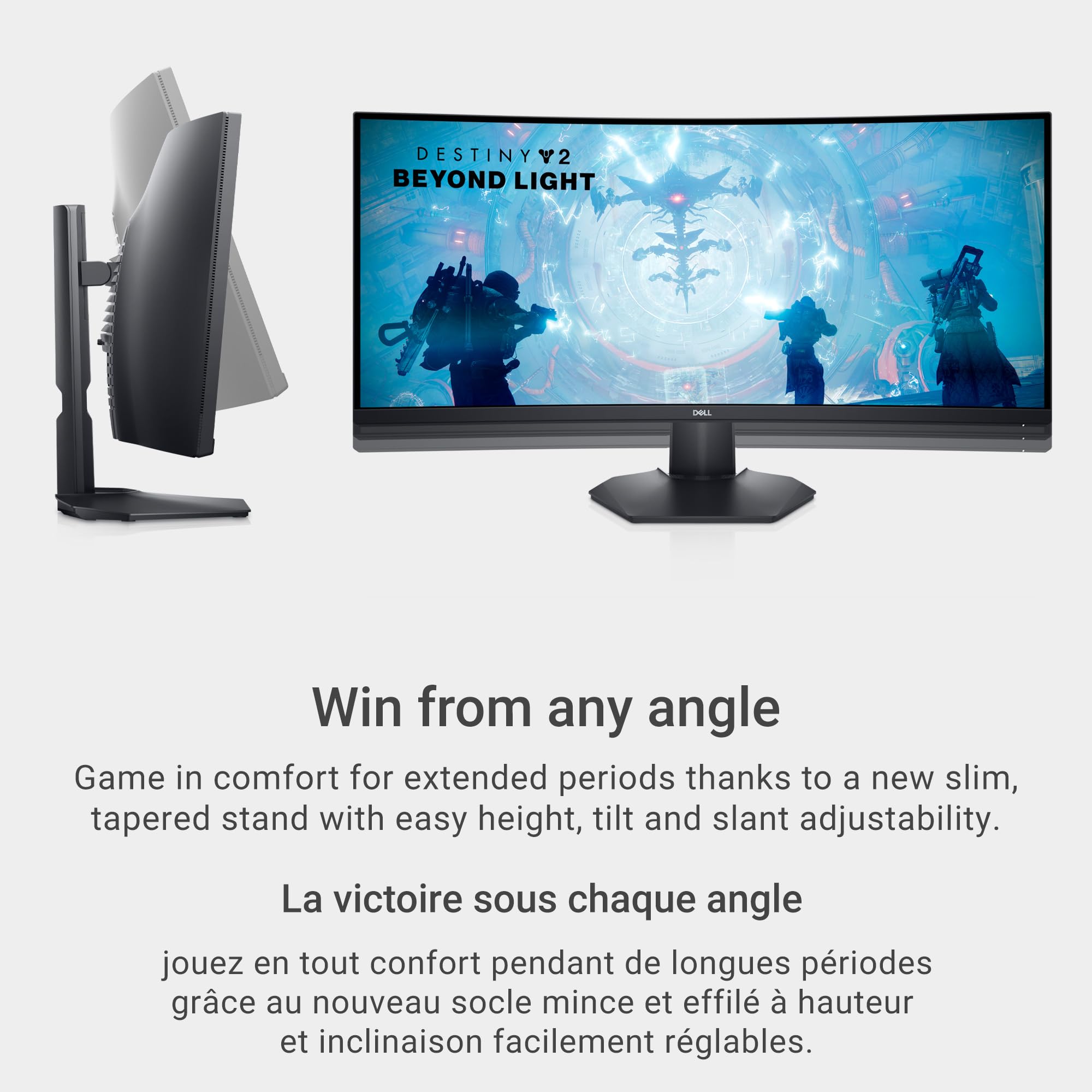 Dell Curved Gaming Monitor - Immersive WQHD Experience