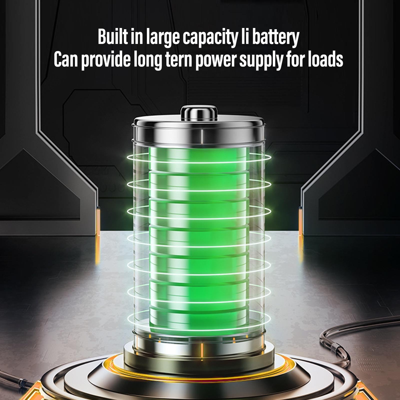 Fafeicy Gruppo di continuità UPS con Uscite Multiple di Tensione di Piccole Dimensioni 12000 MAh 18 W con USB 5 V 9 V 12 CC Tipo C per Modem Router (Spina europea)