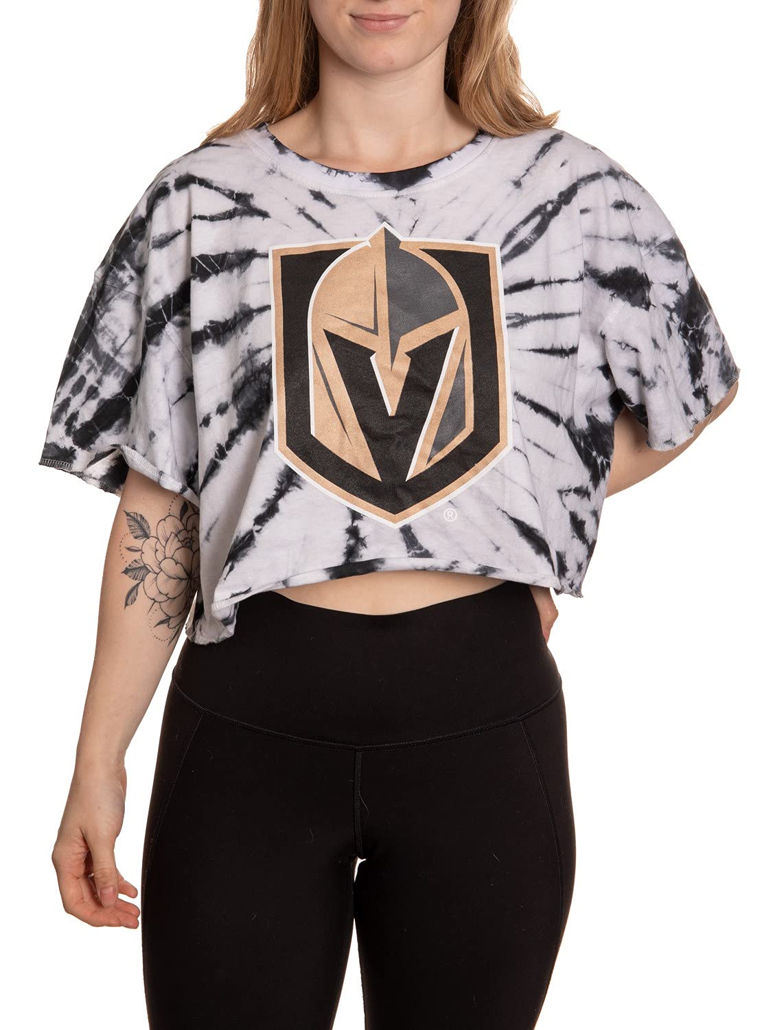 Calhoun NHL Surf & Skate Womens Oversize Drop Shoulder Crop T-Shirt – The Sunset Collection