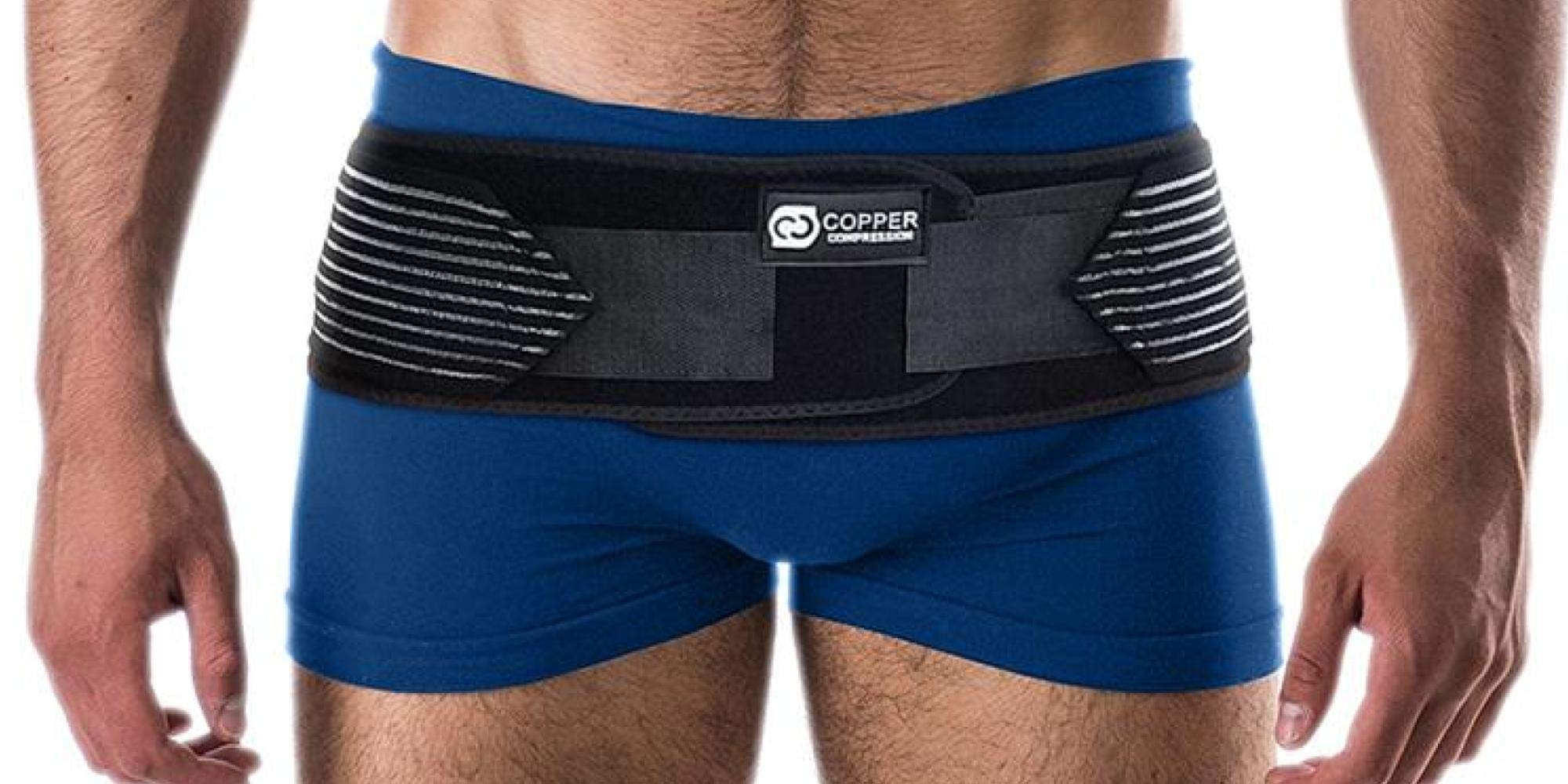 Copper Compression Sacroiliac SI Joint Belt. SI Lock Support & Hip