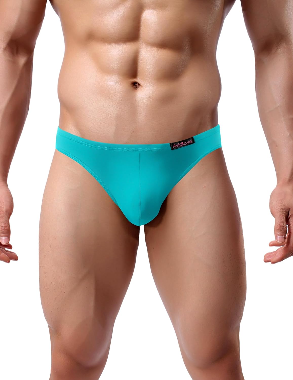 Avidlove Mens Bikini Underwear Low Rise Briefs Microfiber Underpants 4 Pack - Image 5