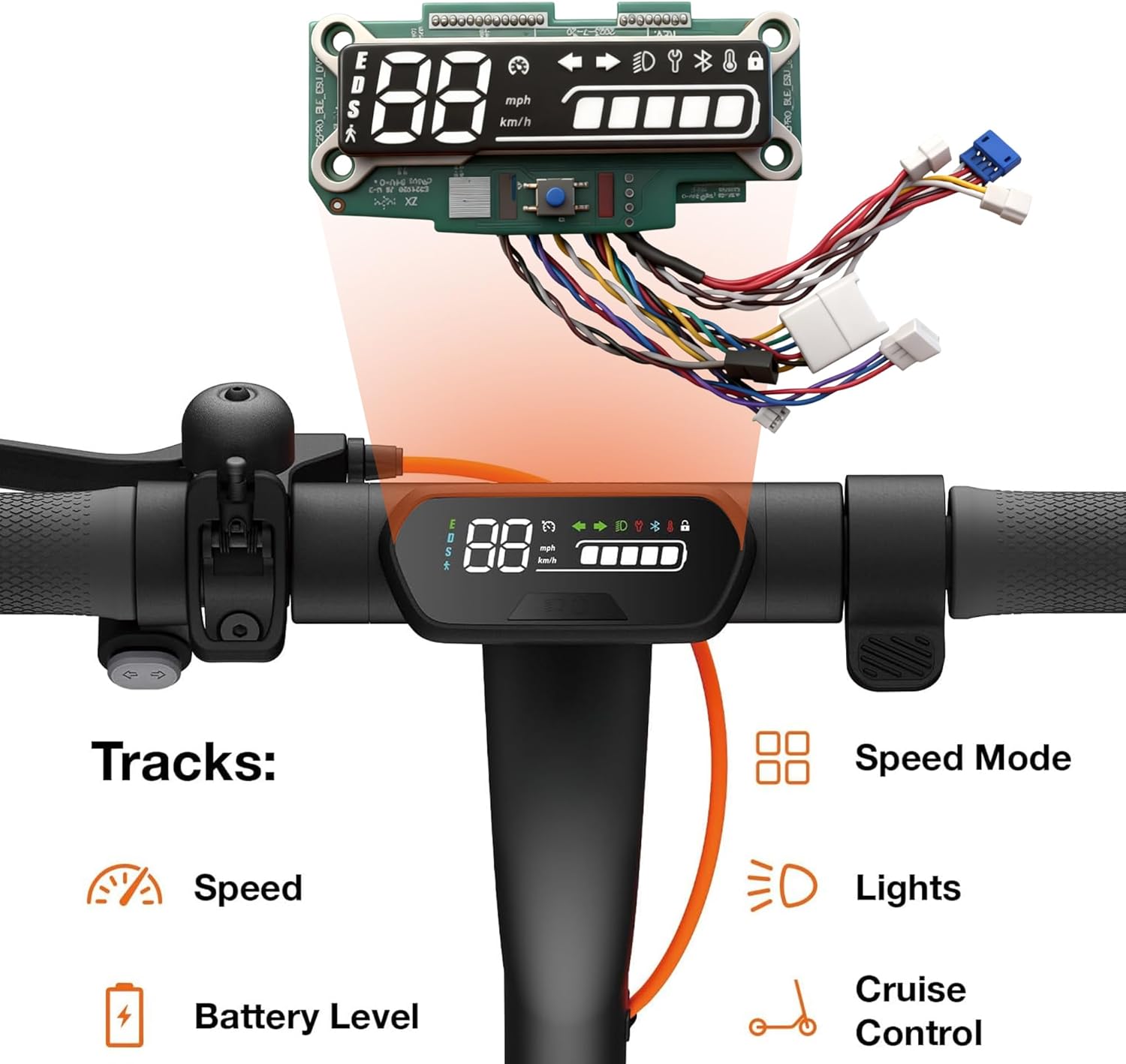 E2 Pro Dashboard Circuit Board Control Board Fit for Original Segway Ninebot E2 Pro Electric Scooter