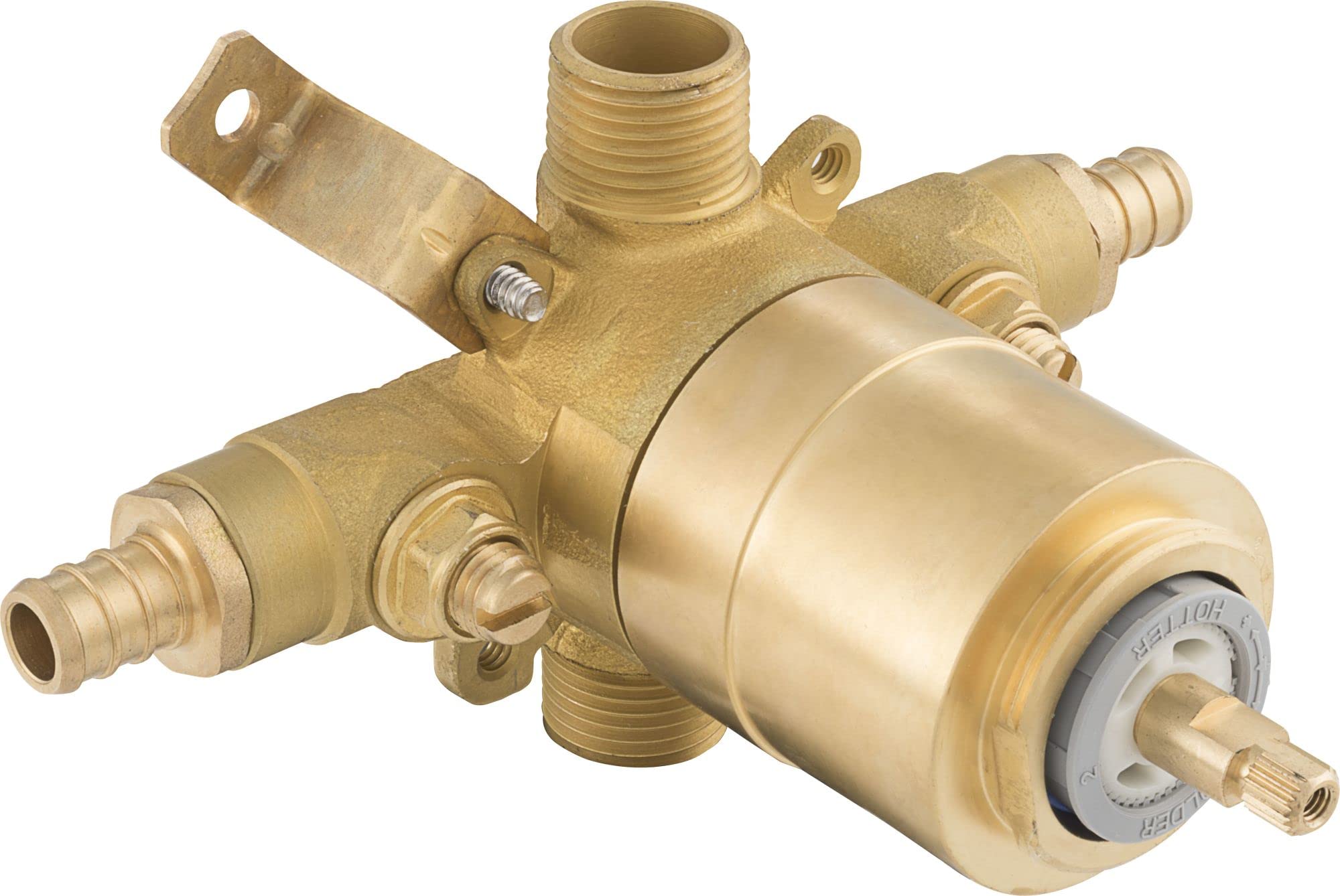 Buy PROFLO PF4001P PROFLO PF4001P Pressure Balanced Tub and Shower Faucet Valve with Stops PEX