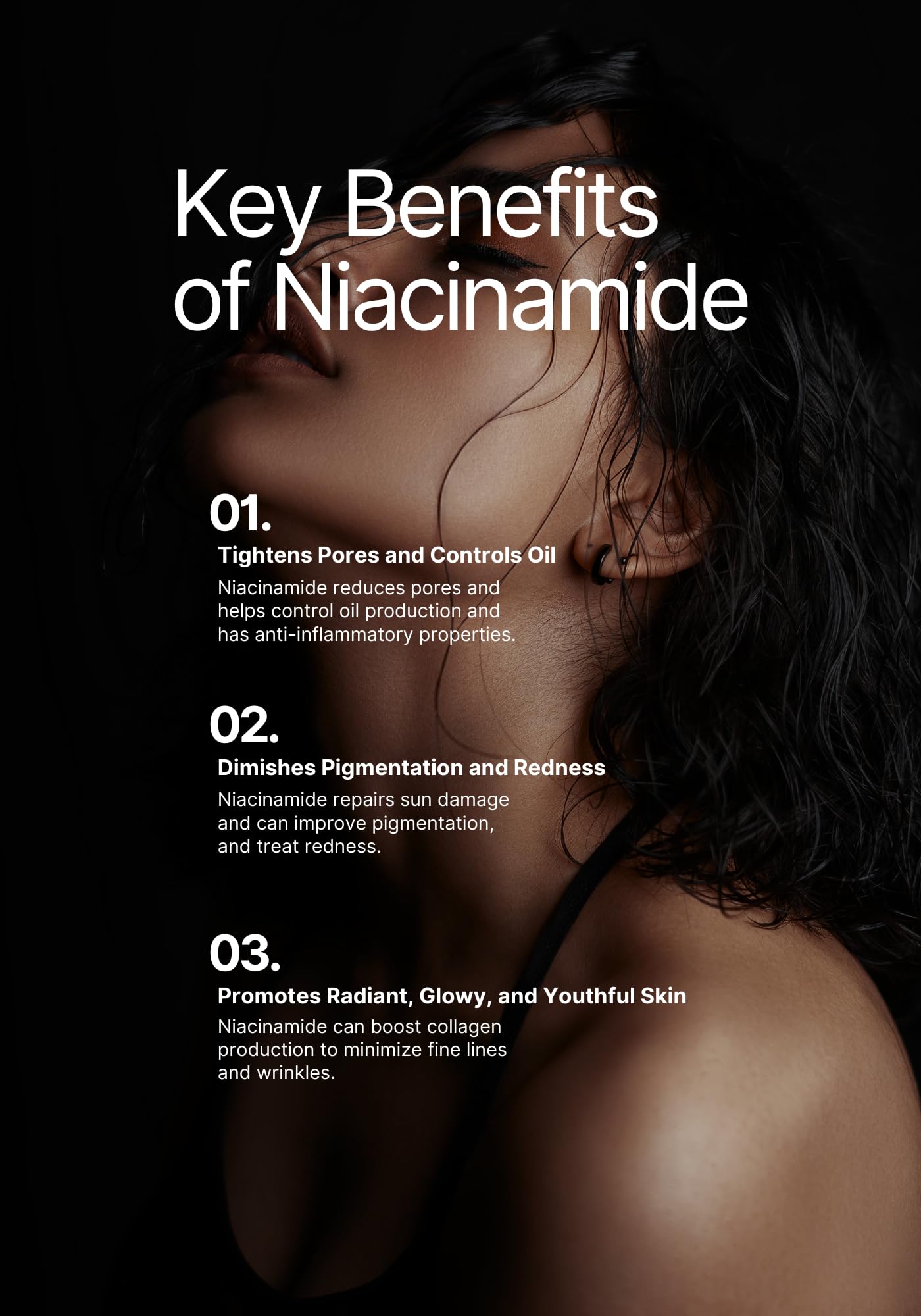 Mochi Glow 20% Niacinamide Serum for Face, High Potency Pore Tightening Skin Serum with Hyaluronic Acid & Glutathione, Anti-Aging Serum for Dark Spots & Fine Lines, Korean Skincare, 50ml/1.7fl.oz. : Beauty