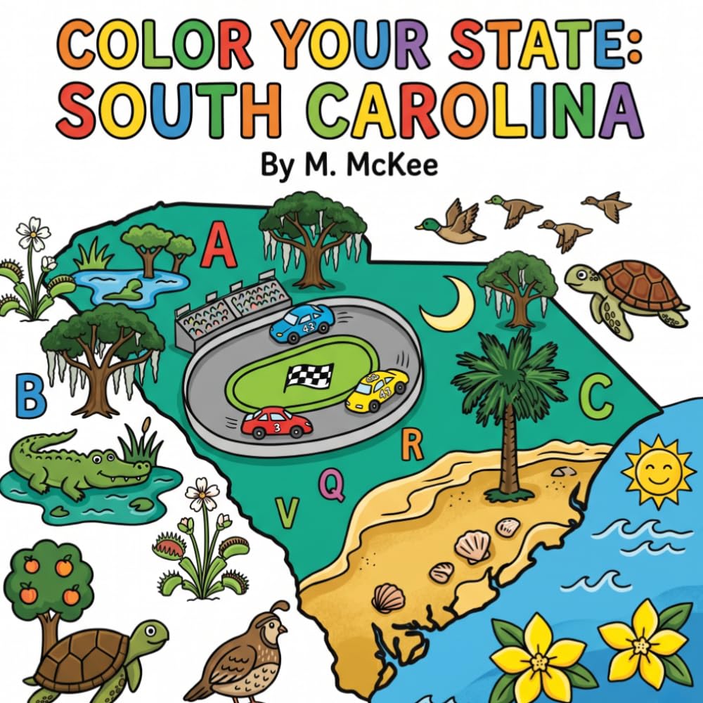 Color Your State: South Carolina