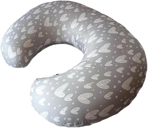 Miniatura 4 de AOKLEY Paquete de 2 fundas de almohada de lactancia, fundas de almohada de lactancia para madres que amamantan, funda de almohada para lactancia