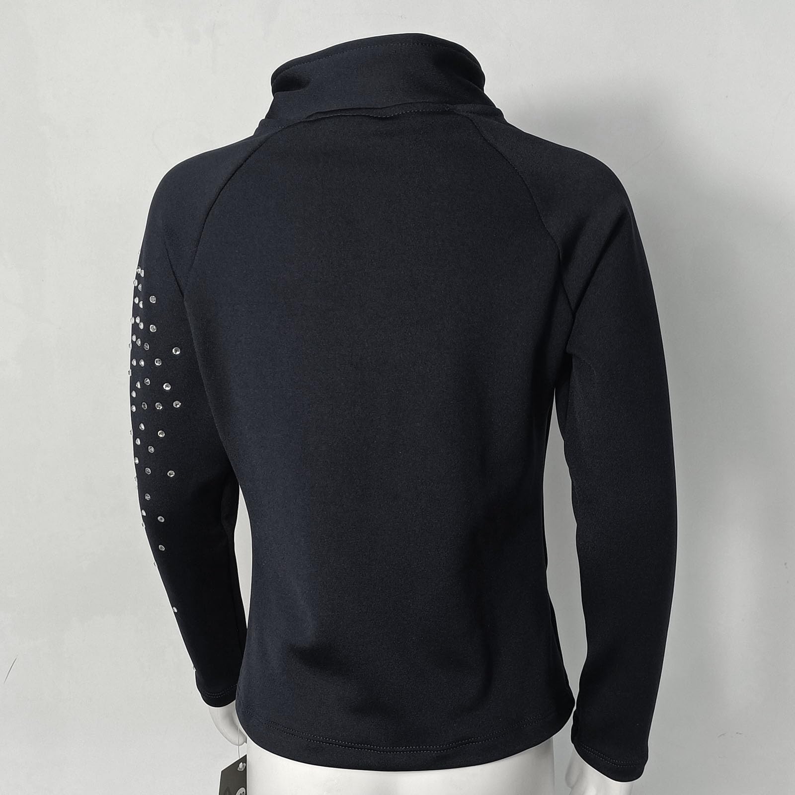 LIUHUO Giacca da allenamento per pattinaggio artistico da ragazza, elegante top ventilato