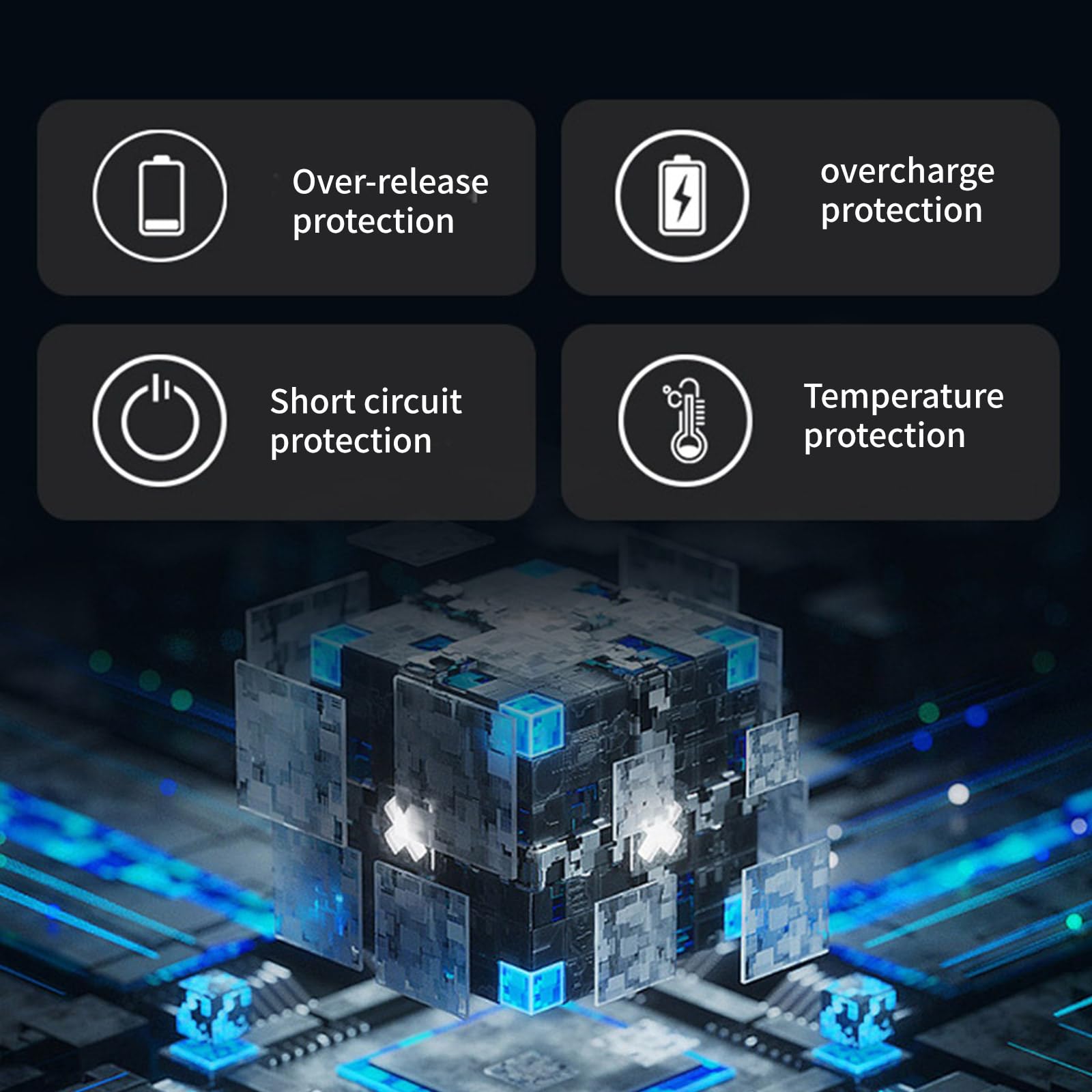 Banques d ' Alimentation 10000mAh Powerbank Pratique avec 4 indicateurs de externes pour 13 faciles à Utiliser