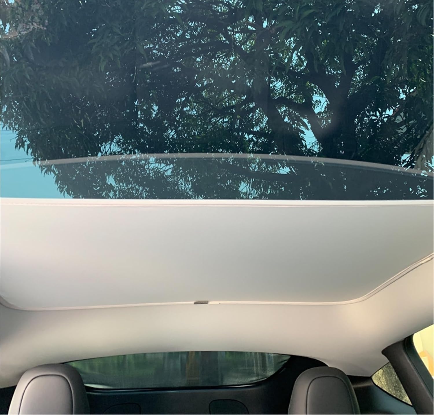 Car Sunroof Sunshade for Tesla Model Y Juniper 2025 Glass Roof Sun Shade Skylight Blind Shading Net 3 2024 Cover(ForM3 Highland Black)