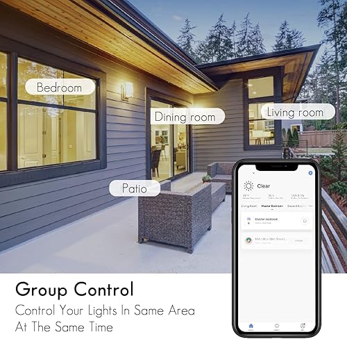 Miniatura 5 de mw Lighting PAR30 - Bombilla inteligente funciona con Wi-Fi RGBW que cambia de color, bombillas LED compatibles con Alexa y Google Home Assistant,