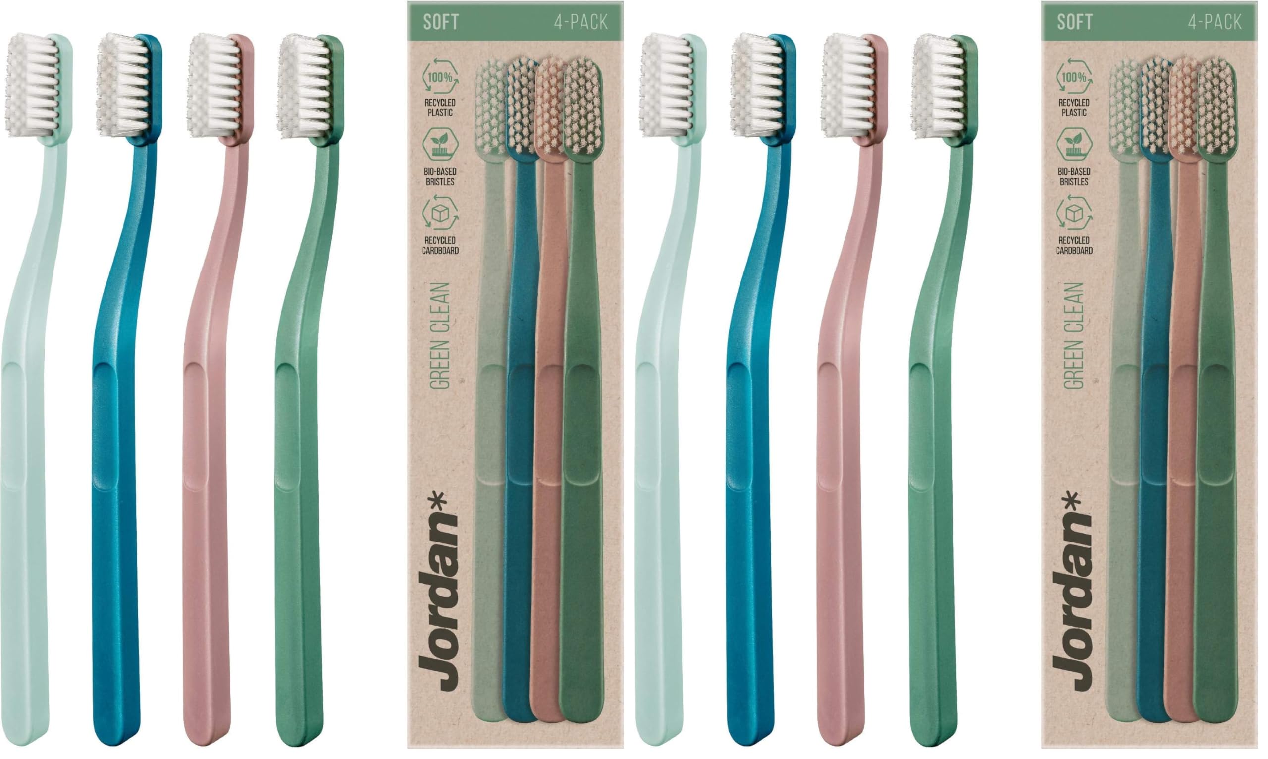 Jordan Green Clean Toothbrush - Sustainable Design -5