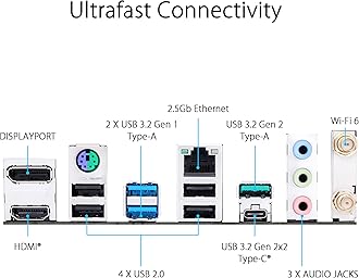 ASUS PRIME Z790-P WIFI Intel Z790 1700 ATX 4 DDR5 HDMI DP Wi-Fi Motherboard