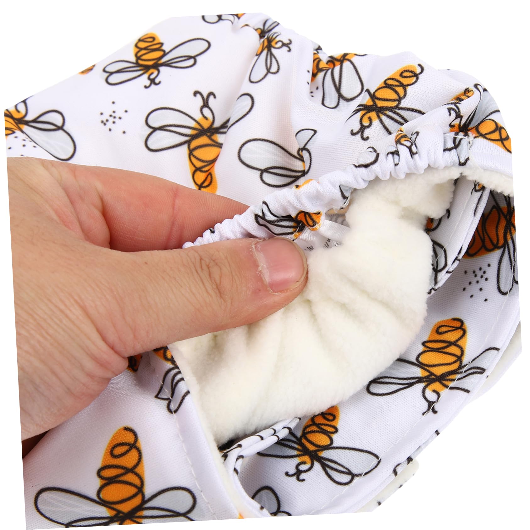 ifundom Lot De 5 Couches Lavables En Coton Réutilisables Pour Bébé Design Élégant Et Confortable