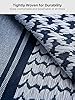 Elmhurst Co. Military Shemagh Tactical Desert Keffiyeh 43"x43" Light Blue - Lake Blue Shemagh Arab Scarf for Men Women #5