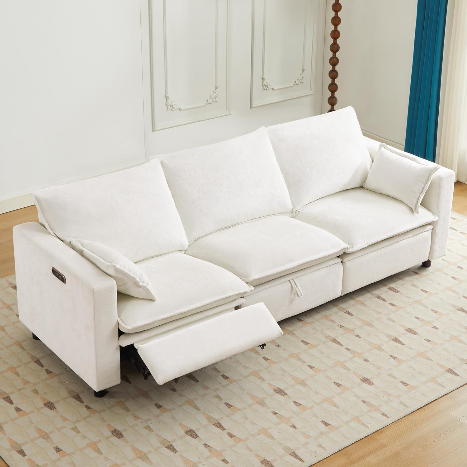 Power Reclining Sofa Cloud Couches for Living Room-Cloud