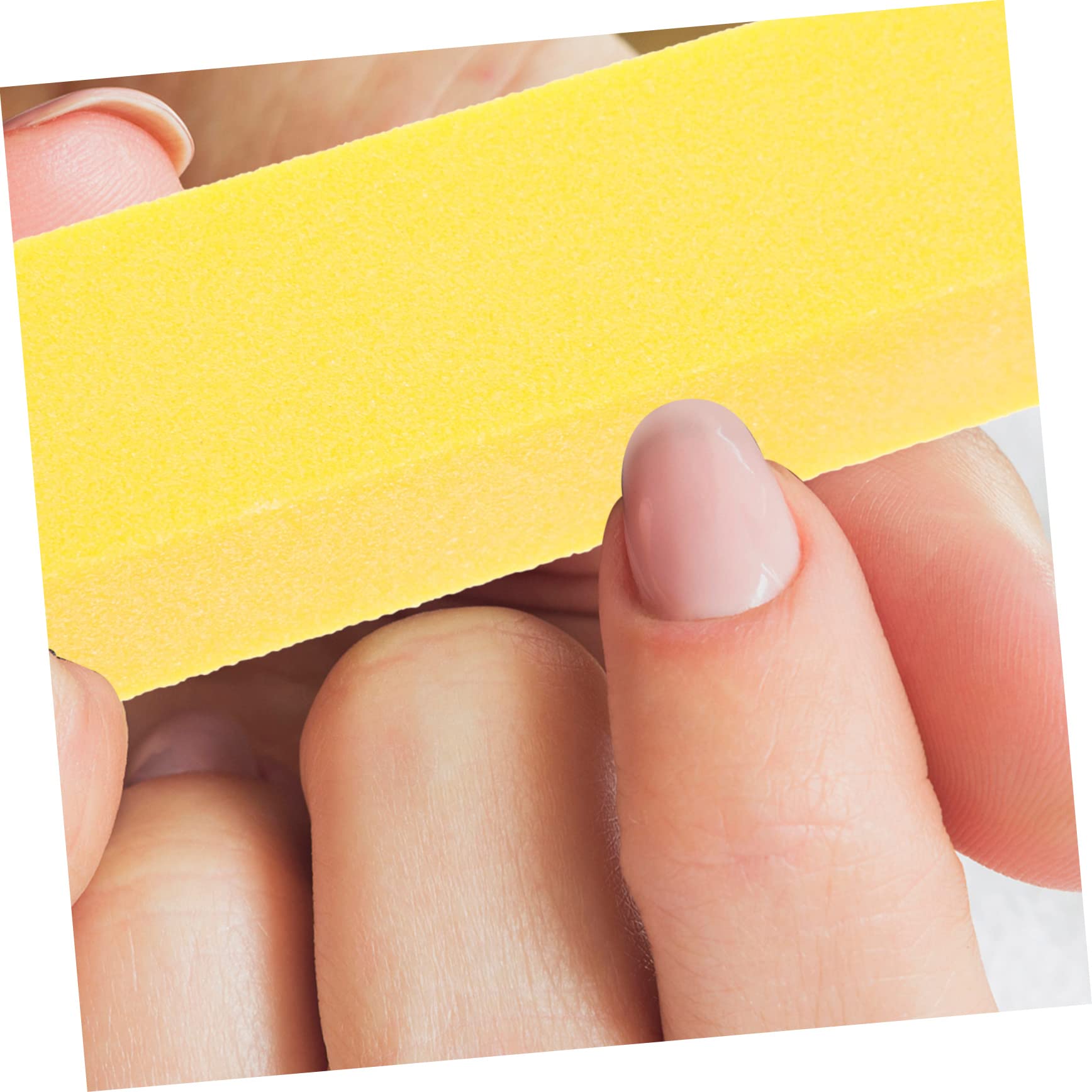 FRCOLOR 50 Pcs Bloque parachoques manicura profesional mini lima uñas cuidado uñas pintauñas Limas gel uñas limas para uñas tiras para pulir uñas liso expediente