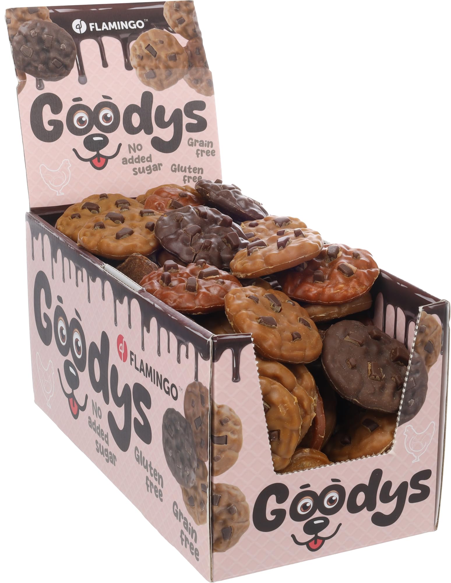 Snacks para Perros - Goodys - Galletas - Pollo - tamaño S - 1,7 kg - sin Gluten - sin Cereales
