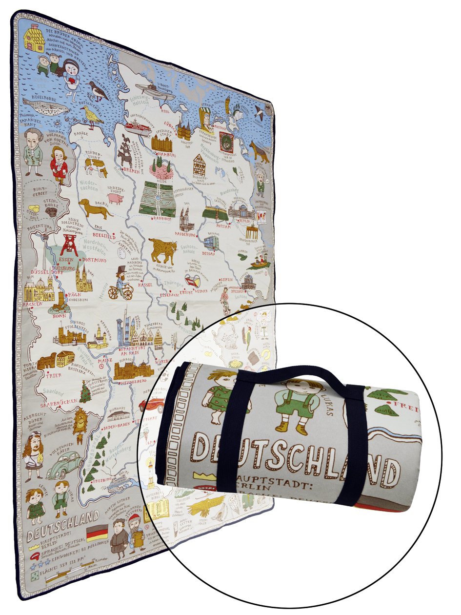 Alle Welt. Die Landkarten-Picknickdecke : Mizielinska, Aleksandra ...