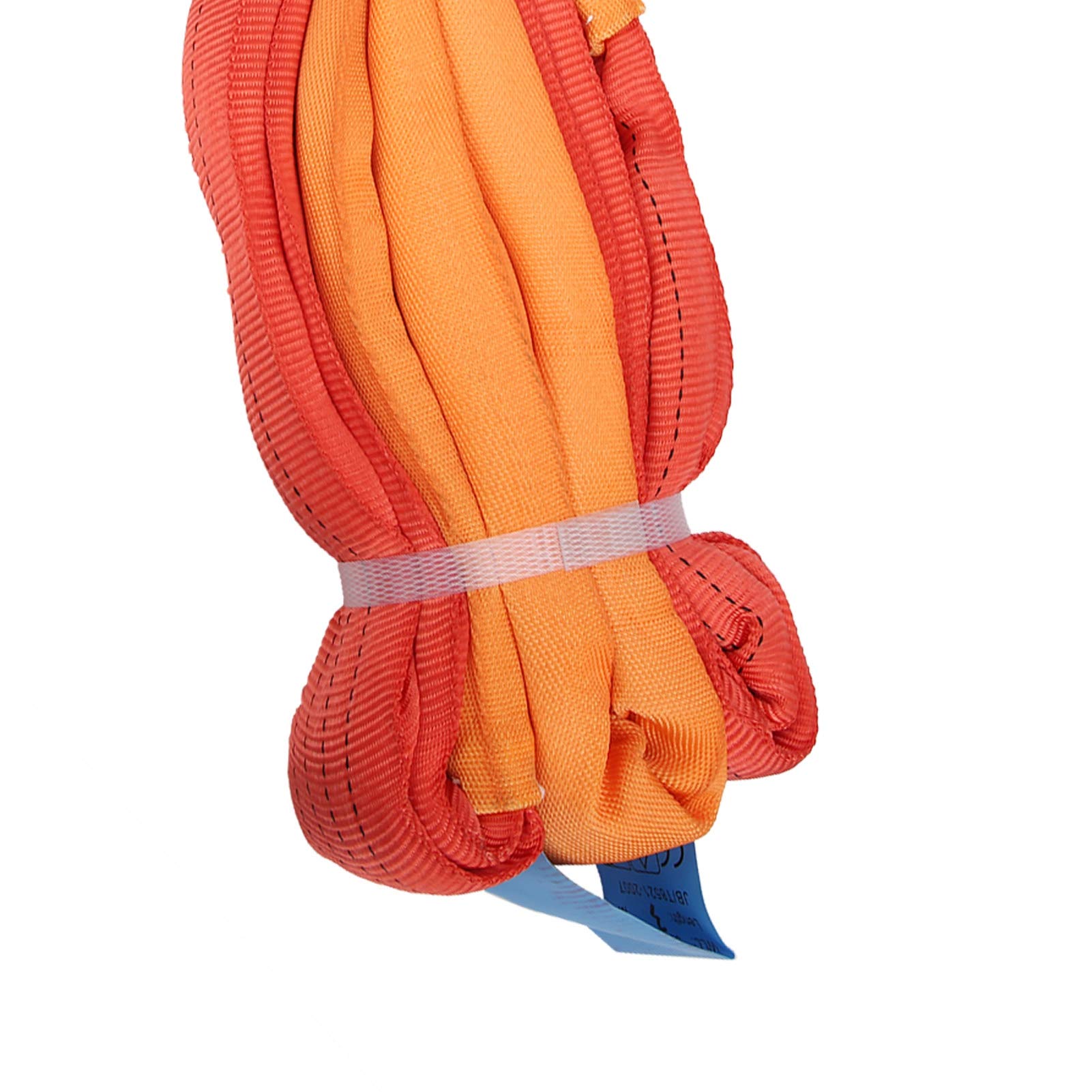 Cinghia di Sollevamento da 3 Metri Cinghia di Sollevamento 5T, Poliestere Cinghia di Sollevamento per Sollevamento Flessibile Resistente in Poliestere