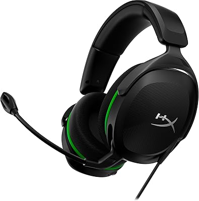 HyperX CloudX Stinger II Core, Cuffie da Gaming, Connessione Cablata a 3,5mm, Te