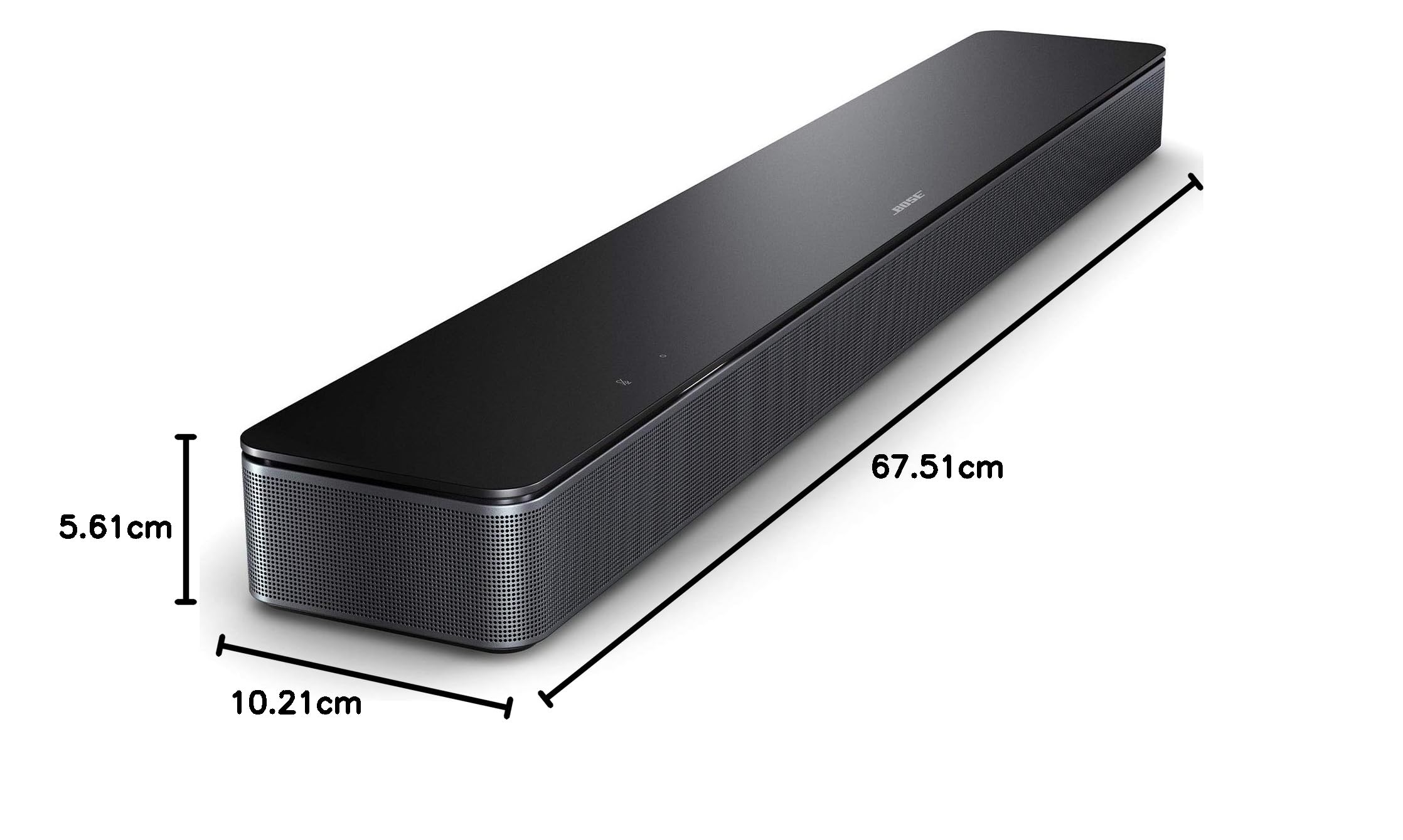 Bose Smart Soundbar 300 con connettività Bluetooth e controllo vocale Alexa integrato, nero