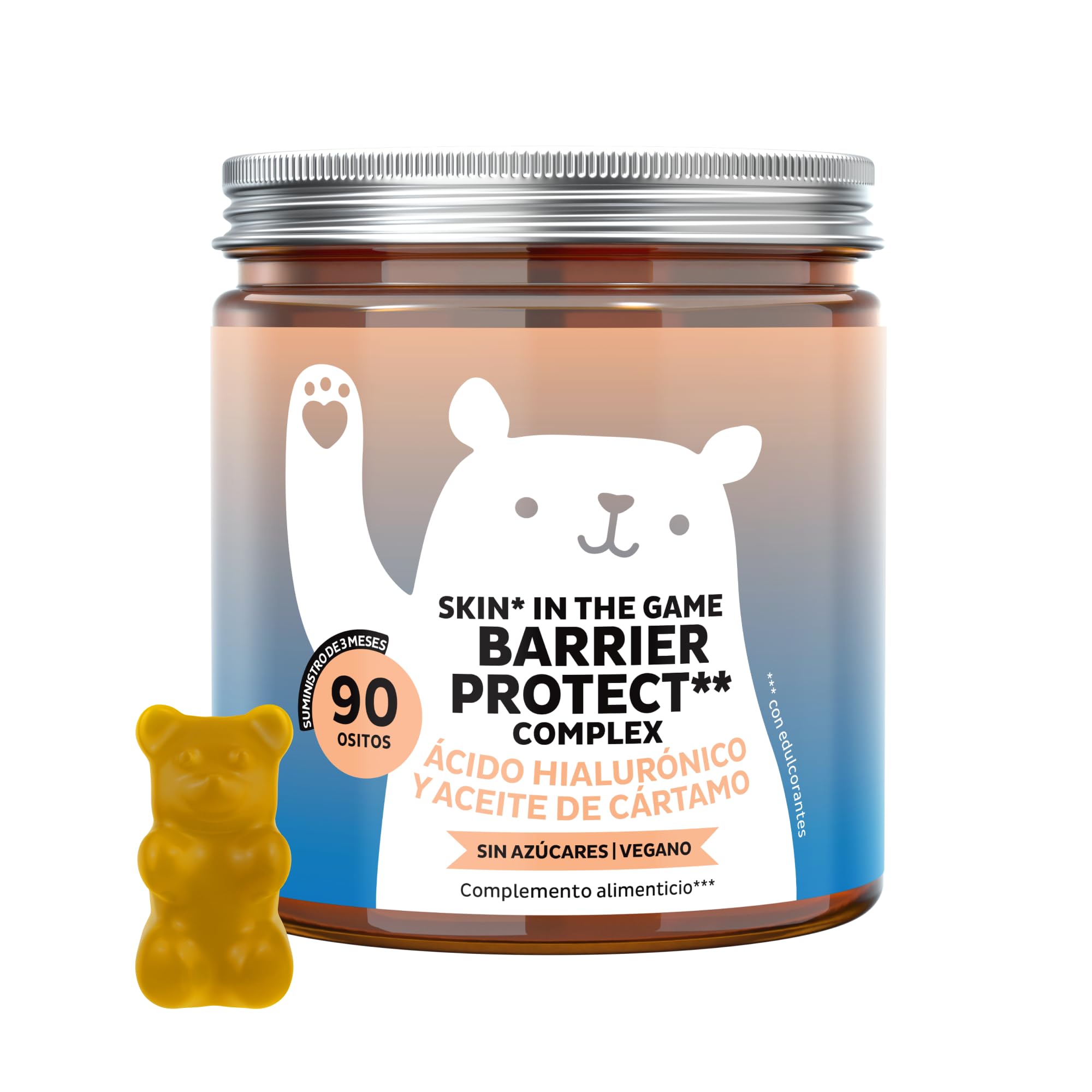 Bears with Benefits - Gominolas de Ácido Hialurónico - Hidratación - 90 uds