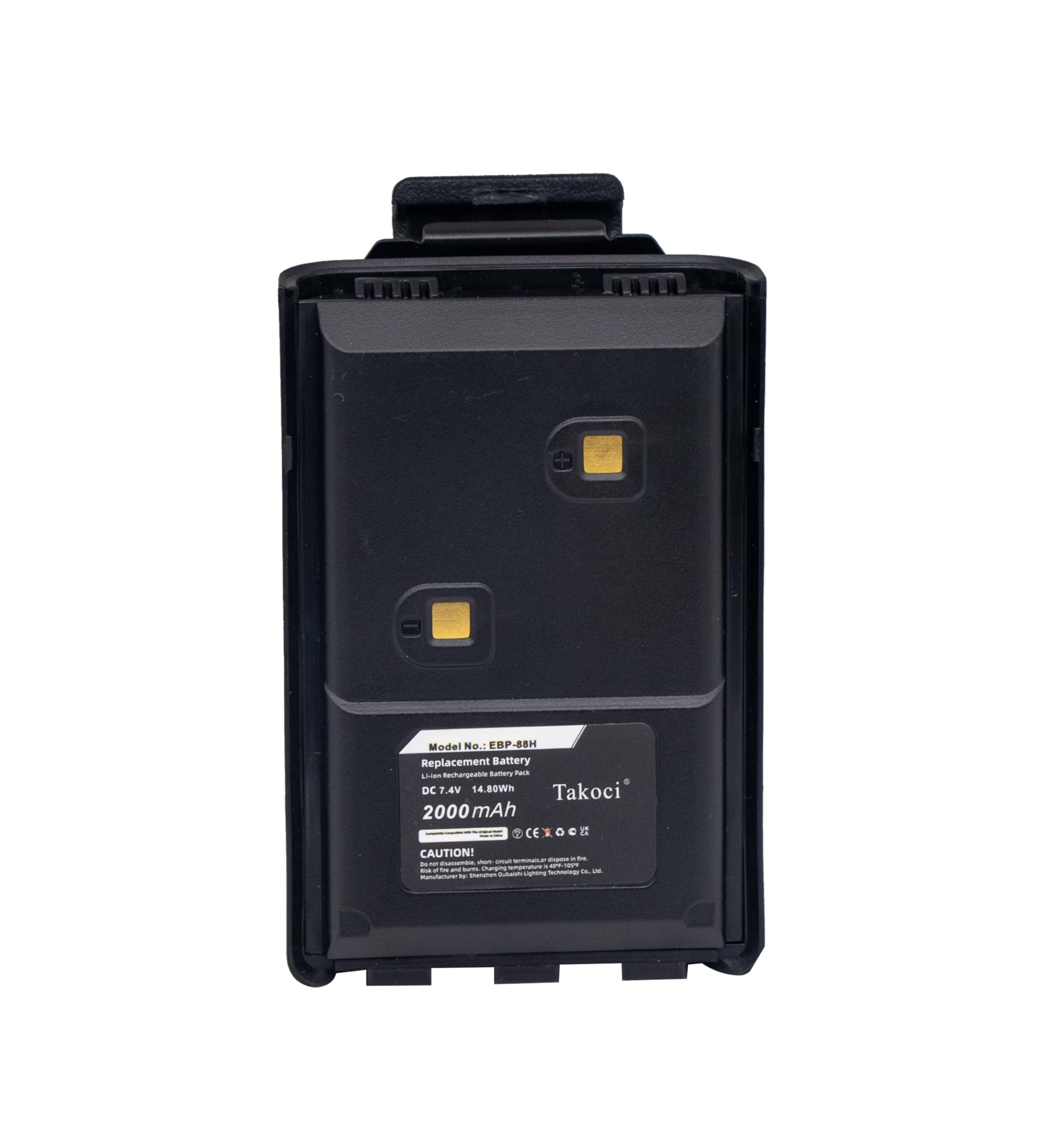 بطارية ليثيوم ايون EBP-88H بديلة لـ Alinco DJ-10, DJ-100, DJ-289G, DJ-500, DJ-A10, DJ-A11, DJ-A41, DJ-W100, DJ-W500