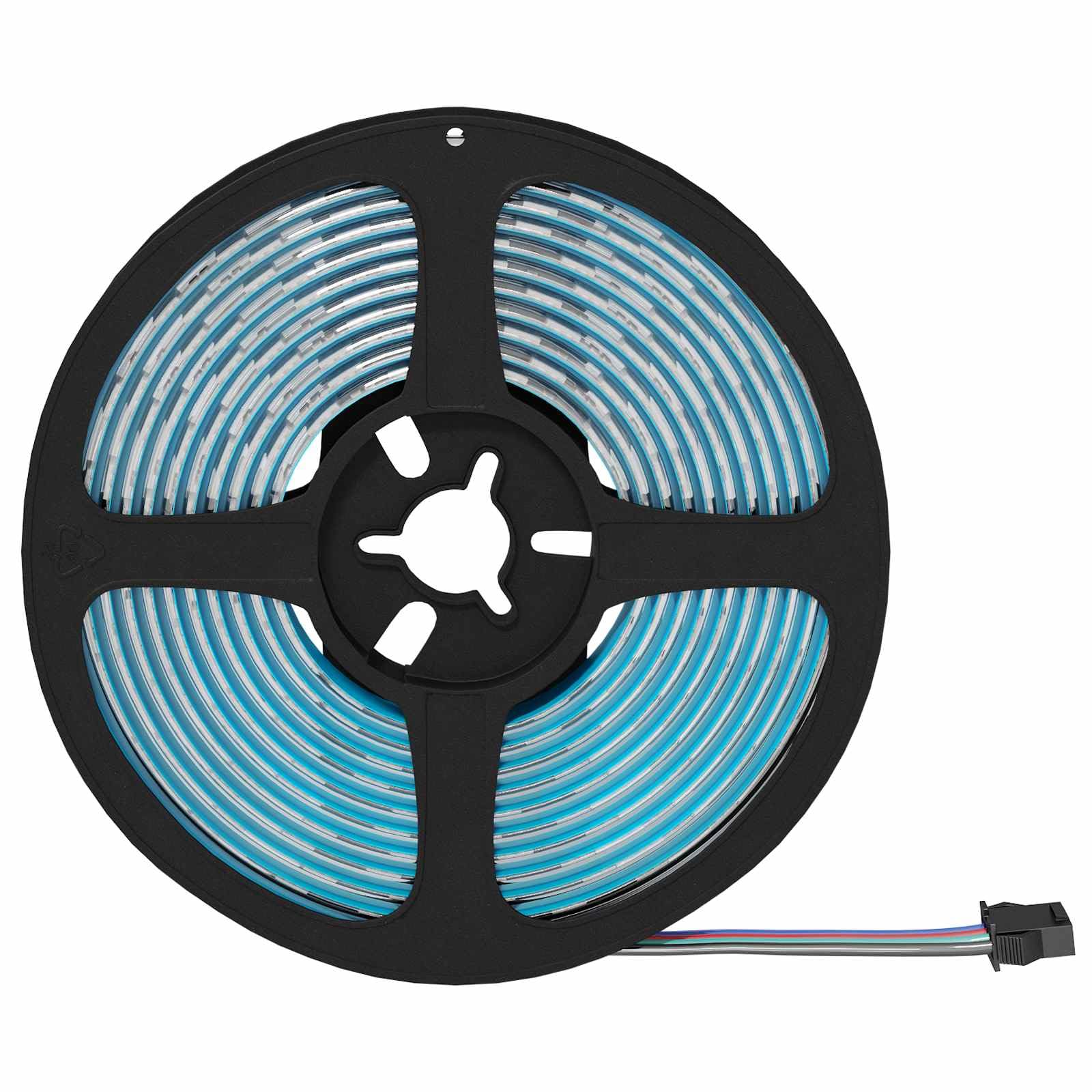 LED Streifen 2 pcs Schwarz und Transparent 2500 mm Kupfer Kunststoff USB Stromquelle Innenbeleuchtung flexibel dimmbar Lichtschlauch Lichterkette Leuchtband Dekoration Wohnzimmer