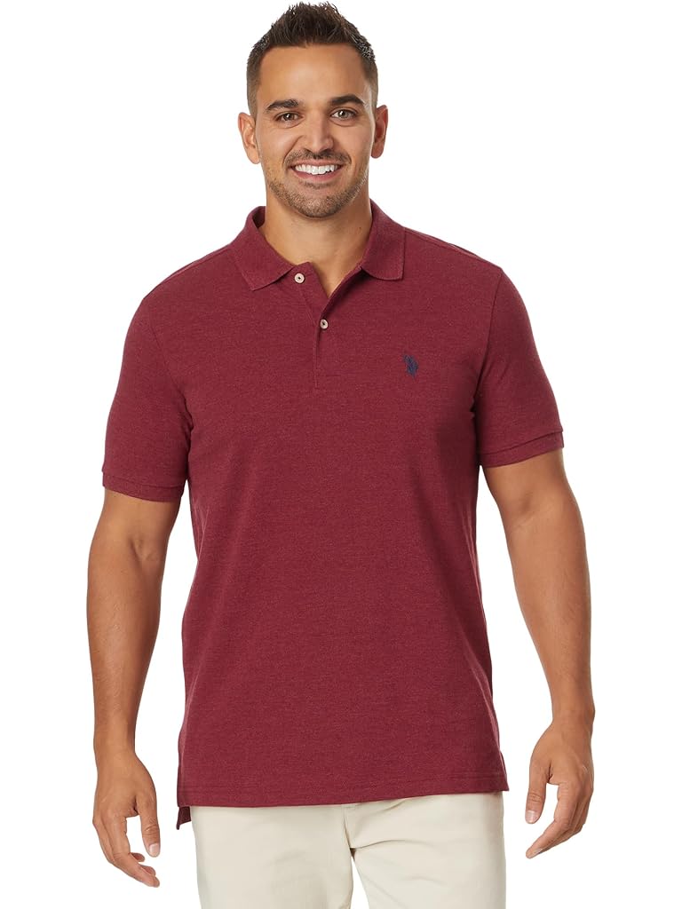 U.S. POLO ASSN. Solid Cotton Pique Polo with Small Pony