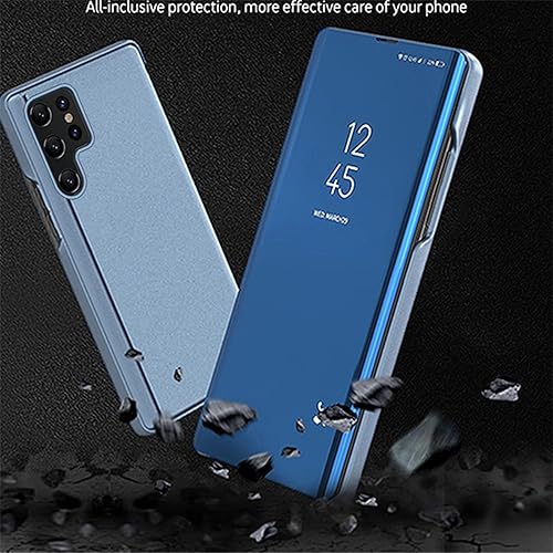 Miniatura 2 de Funda con espejo para Samsung Galaxy S22 Ultra 5G (no S22) para mujer, maquillaje al aire libre, bonita funda delgada para teléfono, protección