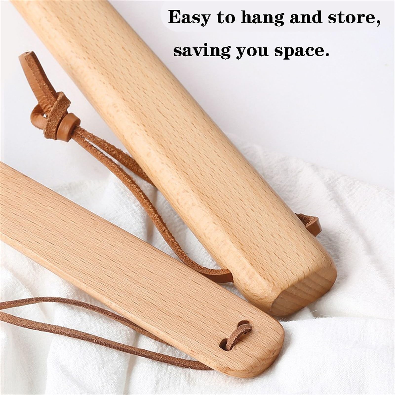 Calzador de Mango Largo, ayudante portátil fácil Usar, Ideal for Hombres, Mujeres y Personas Embarazadas