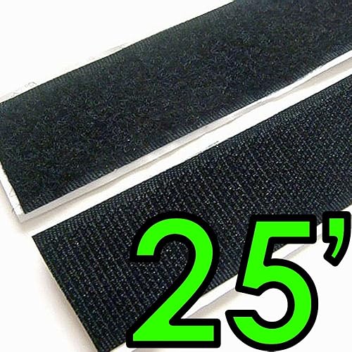 Vista 5 de Electriduct Cinta adhesiva de gancho y bucle de 2 pulgadas, cierre de tela con respaldo adhesivo Utilizado para artes/manualidades y hogar y 100