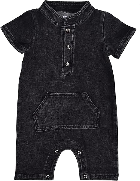 Amazon Co Jp ワンピースロンパース ベビーロンパースソフト素材ベビーロンパース服0 12ヶ月でおしゃれ日常着に着る男の子 Grey 80cm 服 ファッション小物
