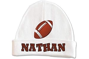 Cozy Football Beanie for Little Champs