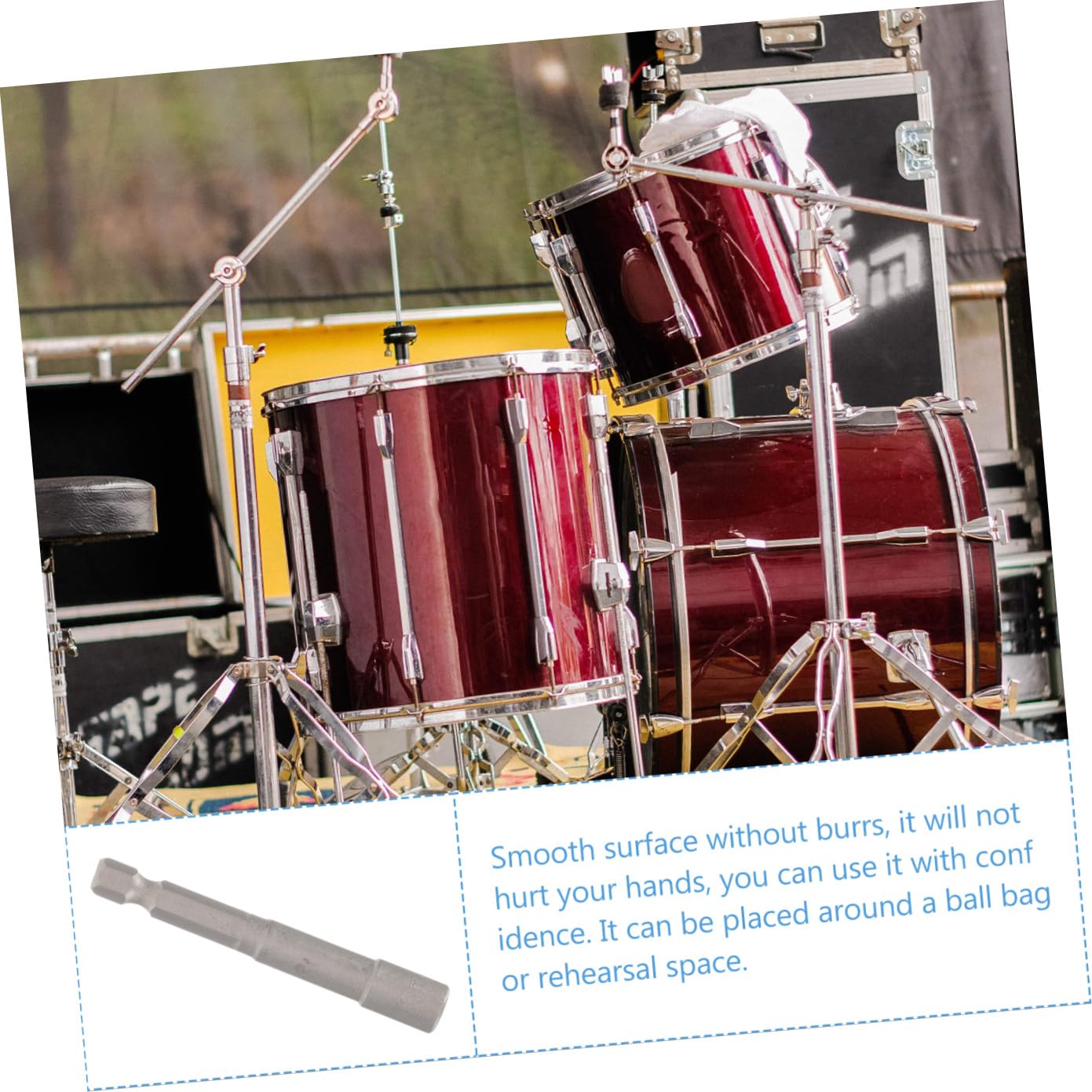 Milisten 4piezas Llave De De Carbono Para Afinación De Instrumentos De Percusión Herramienta Profesional Para Bateristas y Amantes Música