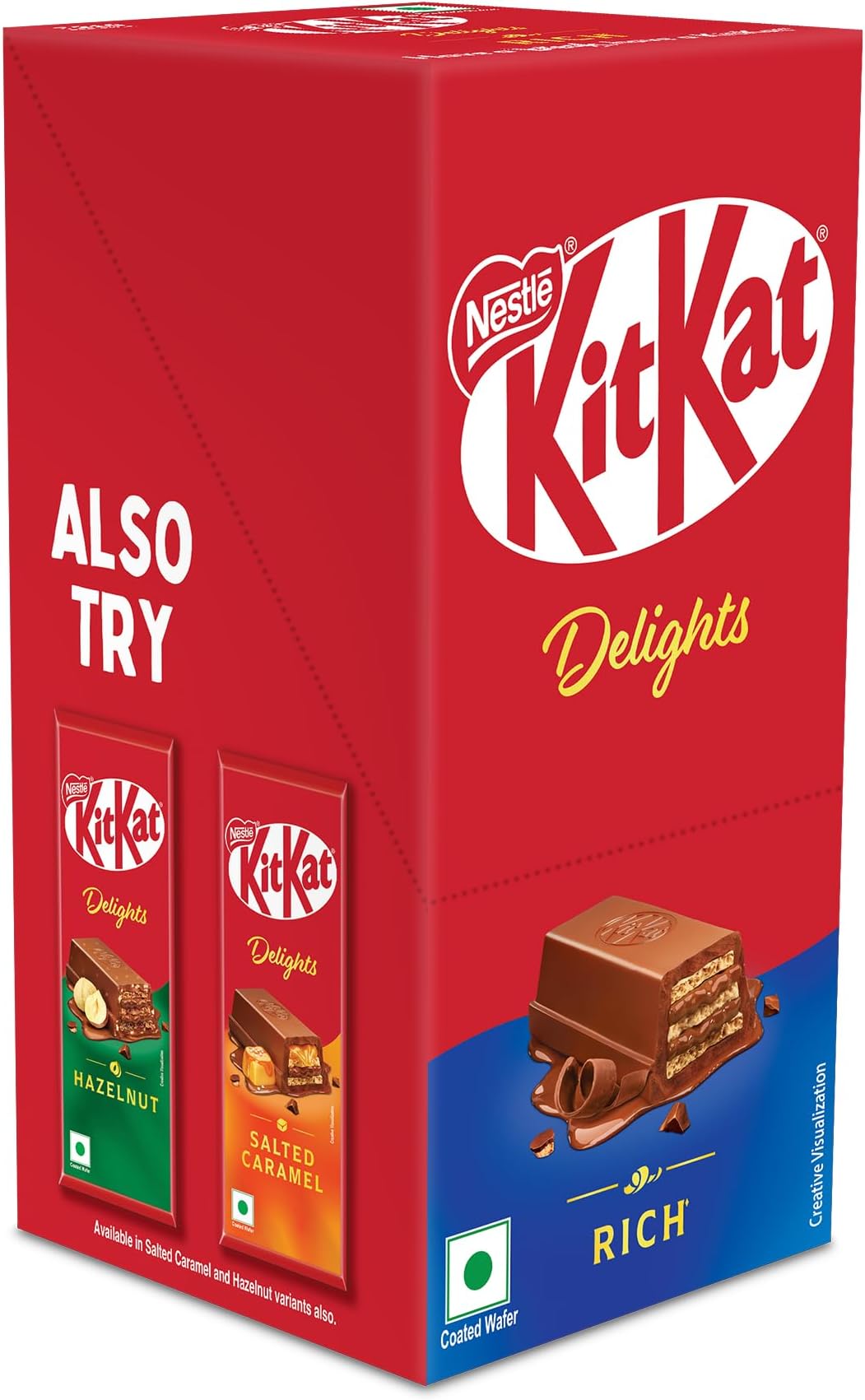 Nestle KitKat Delights Rich, 900 g, Pack of 6.