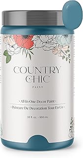 Country Chic All-in-One Chalk Paint for Furniture, Cabinets, Home Decor,...