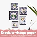 24 Sheets Double Sided Scrapbook Paper, 12x12 Inch Decorative Craft Paper for Scrapbooking, Card Making, Decoupage, Origami, Paper Crafts, DIY Projects and Mixed Media (Color 11)