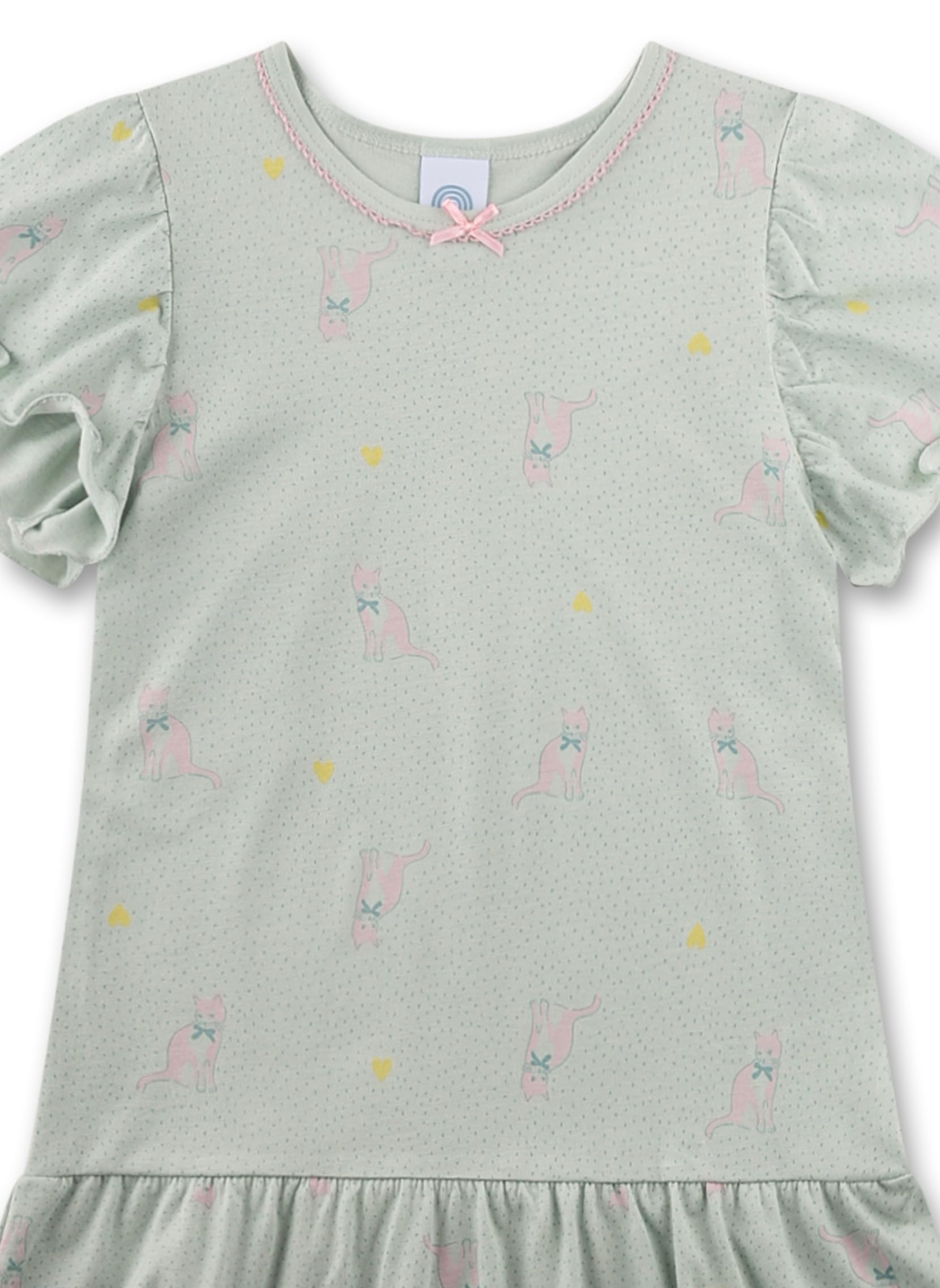Sanetta 233791 Camisa de Noche, Turquesa, 92 cm para Niñas