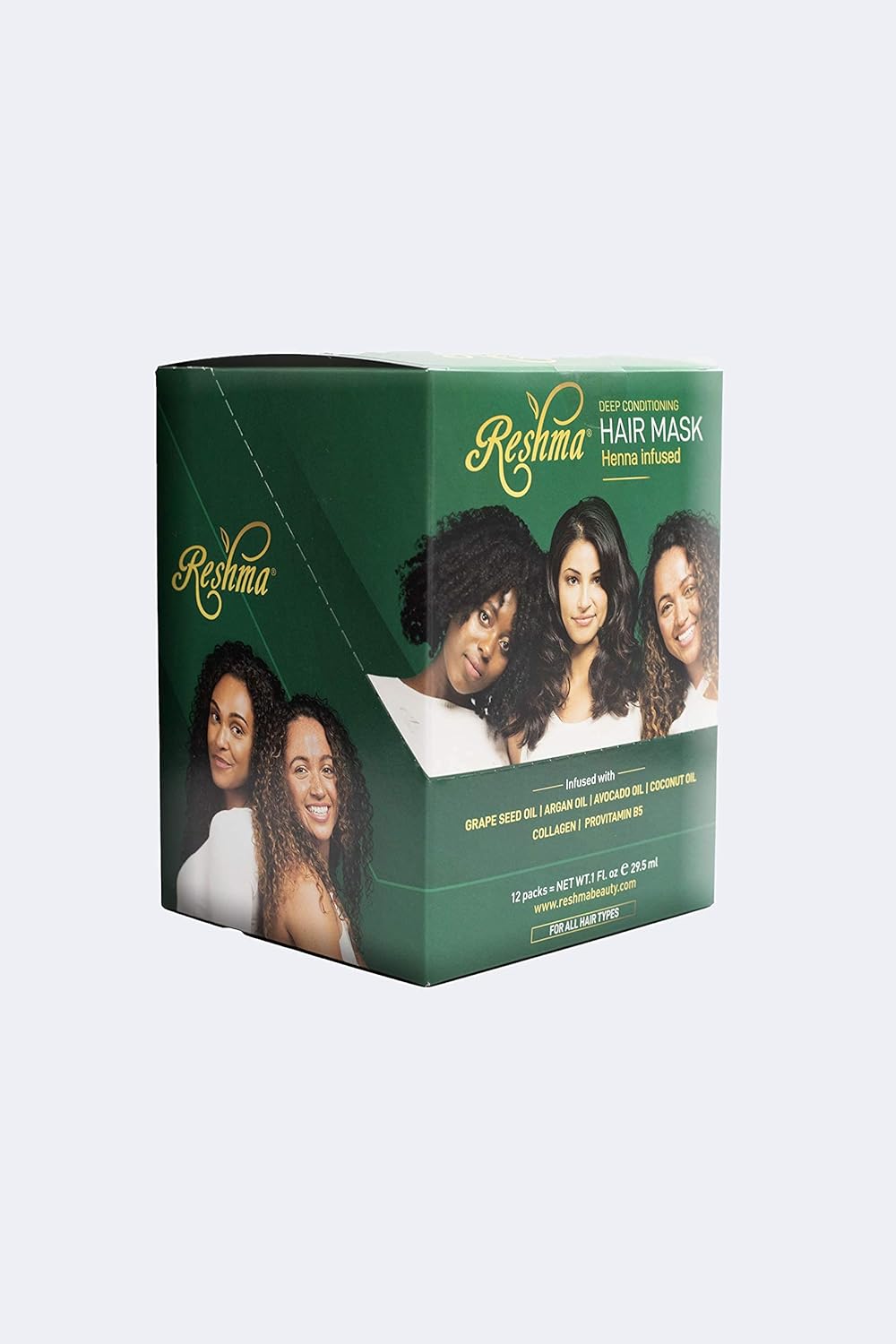 Reshma Beauty Deep Conditioning Hair Mask |Hair Treatment Infused with Collagen & Pro-Vitamin B5|Restorating & Nourishing for All Hair Types | (Pack of 12)