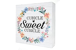 Cubicle Sweet Cubicle: A Charming Addition to Your Workspace