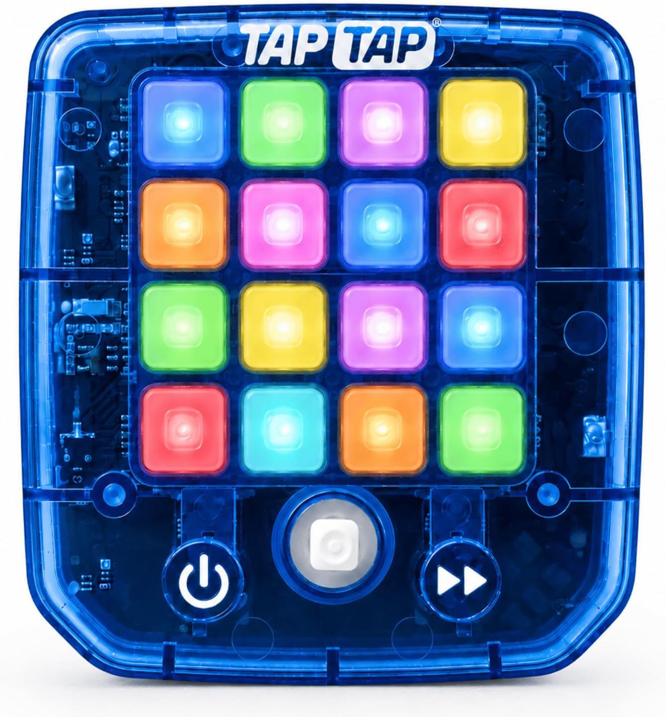 Handheld Electronic Game for Kids - 5 Mini Games (Purple) | Light-Up Brain Memory & Reaction Play; Pocket Travel Fidget for Car Rides, Road Trips & Flights; Boys, Girls & Adults