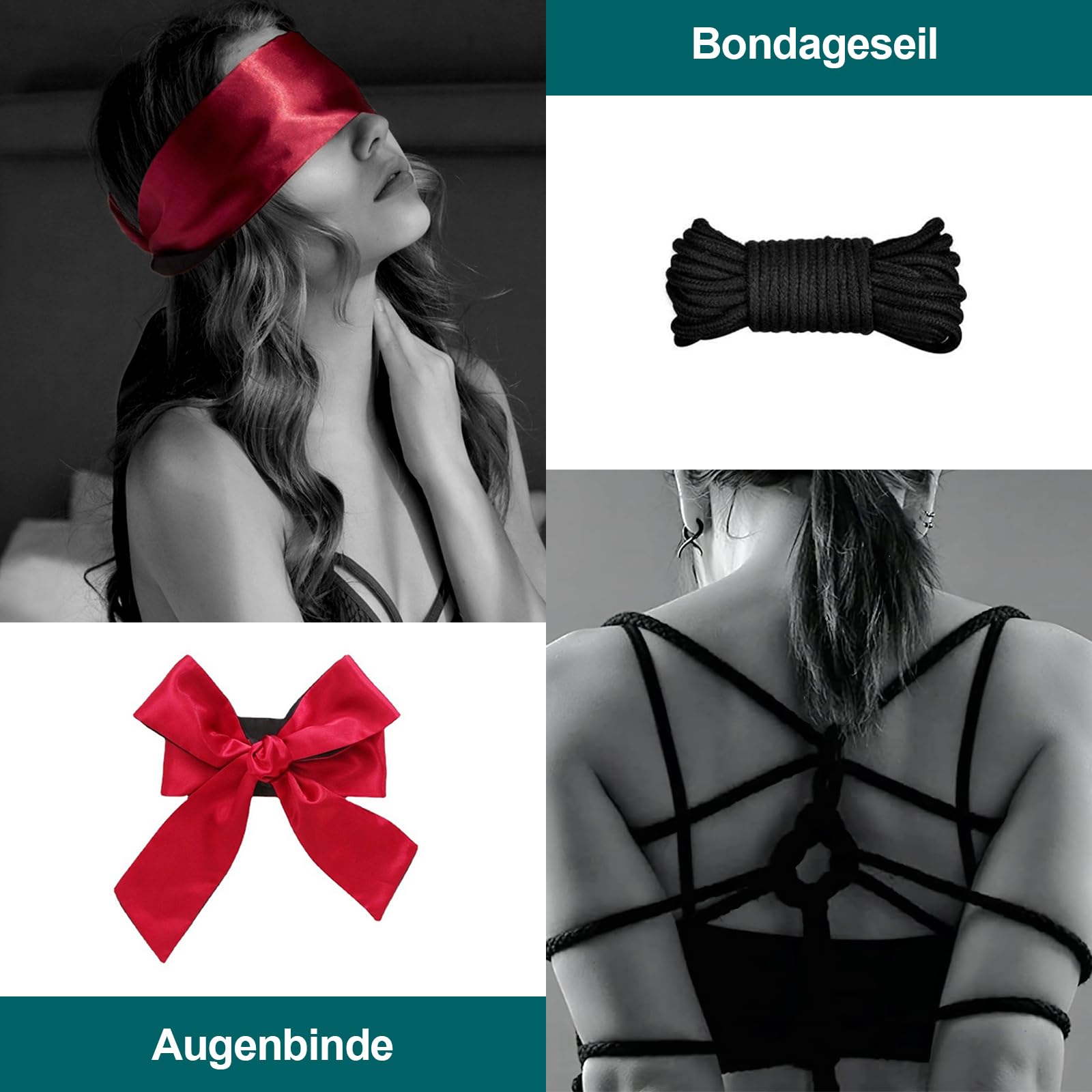 Calendario erotico dell'Avvento 2025-13 giocattoli sessuali per coppie di adulti - Calendario dei regali sessuali per adulti - Vibratore giocattolo sessuale di San Valentino Bondage incluso