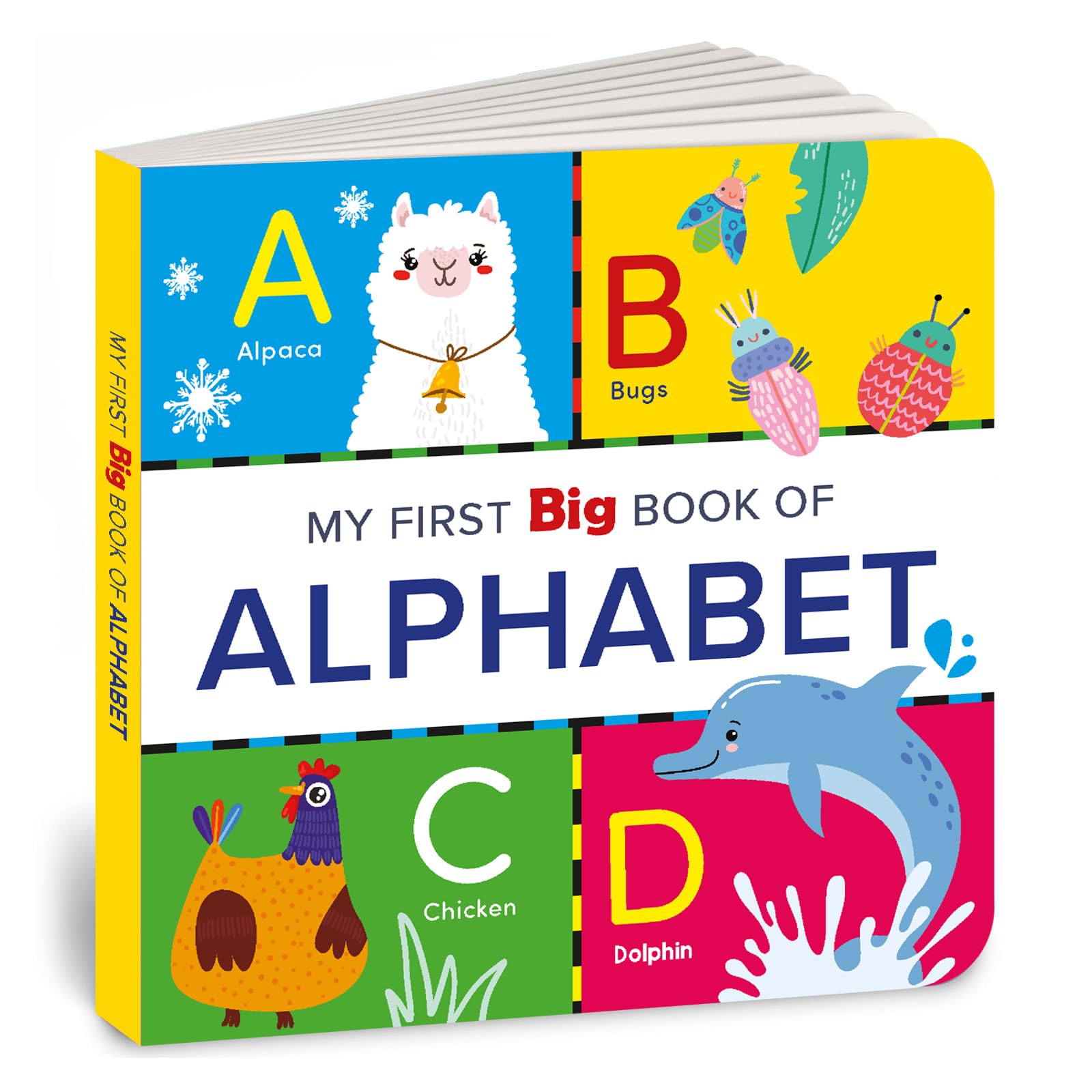 My First Big Book of Alphabet: Fun ABC Learning with Colorful Illustrations for Toddlers & Preschool Kids | Early Concepts, Vocabulary Building & Observation Skills I Ages 1+ [Select Learning]