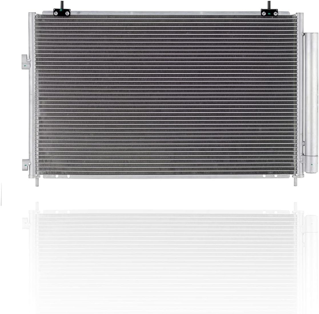 A/C Condenser - Pacific Best Inc. Compatible/Replacement for 4232 13-18 Toyota RAV4 - With Receiver & Dryer, Parallel Flow Construction 5mm