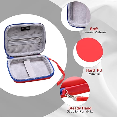 Miniatura 3 de LTGEM - Funda rígida de EVA para juegos y relojes Super Mario Bros Nintendo - Bolsa protectora de viaje para almacenamiento