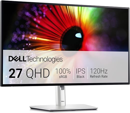 🚫 [CADUCADO] 🔥 Dell U2724D UltraSharp 27″ QHD (2560×1440) Monitor, 120Hz, IPS Black, 5ms, 98% DCI-P3, 2x USB-C, 2x DisplayPort, HDMI, 3x USB, 3 Year Warranty, Silver