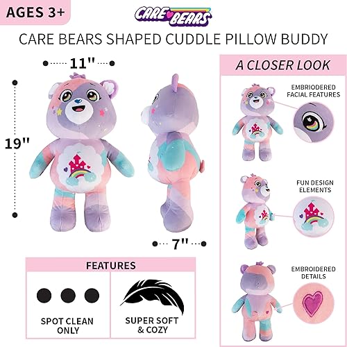 Miniatura 128 de DreamWorks Gabby's Dollhouse Cakey - Ropa de cama para niños, súper suave, almohada de peluche, por Franco, 17.5 x 15 x 5 pulgadas