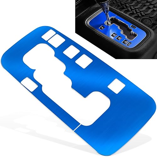 Vista 65 de Cubierta interior, engranaje marco de terminación de aluminio, accesorios para Jeep Wrangler 2011 2012 2013 2014 2015 2016 2017 E-cowlboy, Rojo